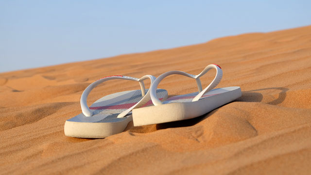 Flip-Flop Sandal of Sandy