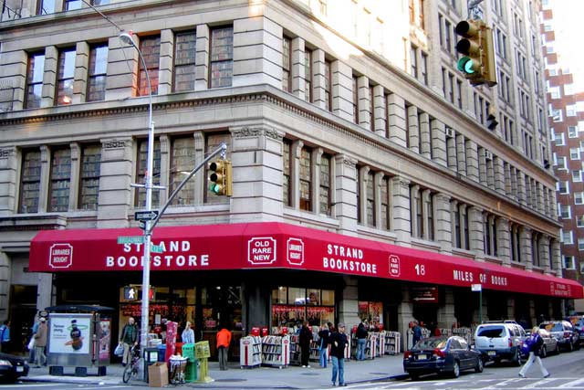 Strand Bookstore Shopping in New York