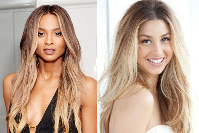 Modern Blonde Ombre Hair Color Shades