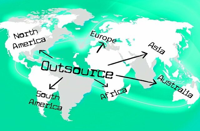 Outsourcing work