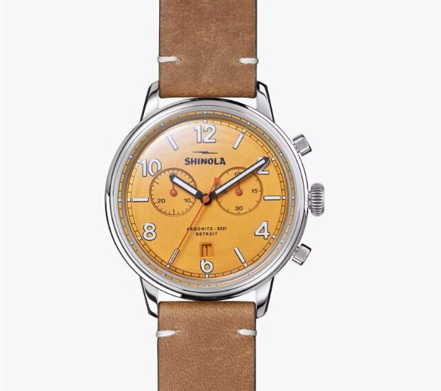 Shinola Traveler 2 Eye Chrono